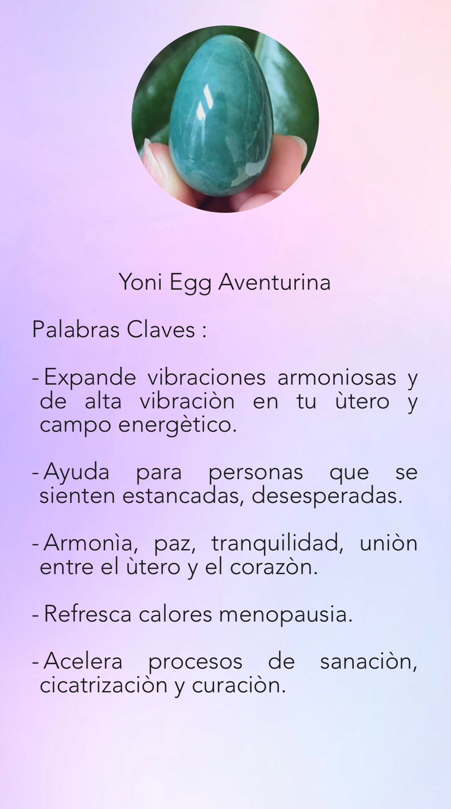 Yoni Eggs Suelo Pélvico